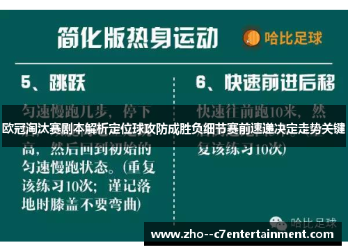 欧冠淘汰赛剧本解析定位球攻防成胜负细节赛前速递决定走势关键
