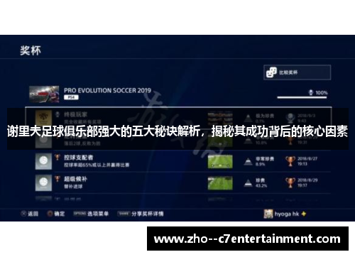 谢里夫足球俱乐部强大的五大秘诀解析，揭秘其成功背后的核心因素